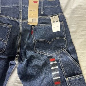Levi’s carpenter red tag - straight leg loose fit - 29x32 - new with tags
